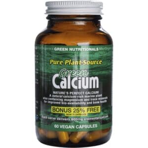 green nutritionals calcium vegan capsules